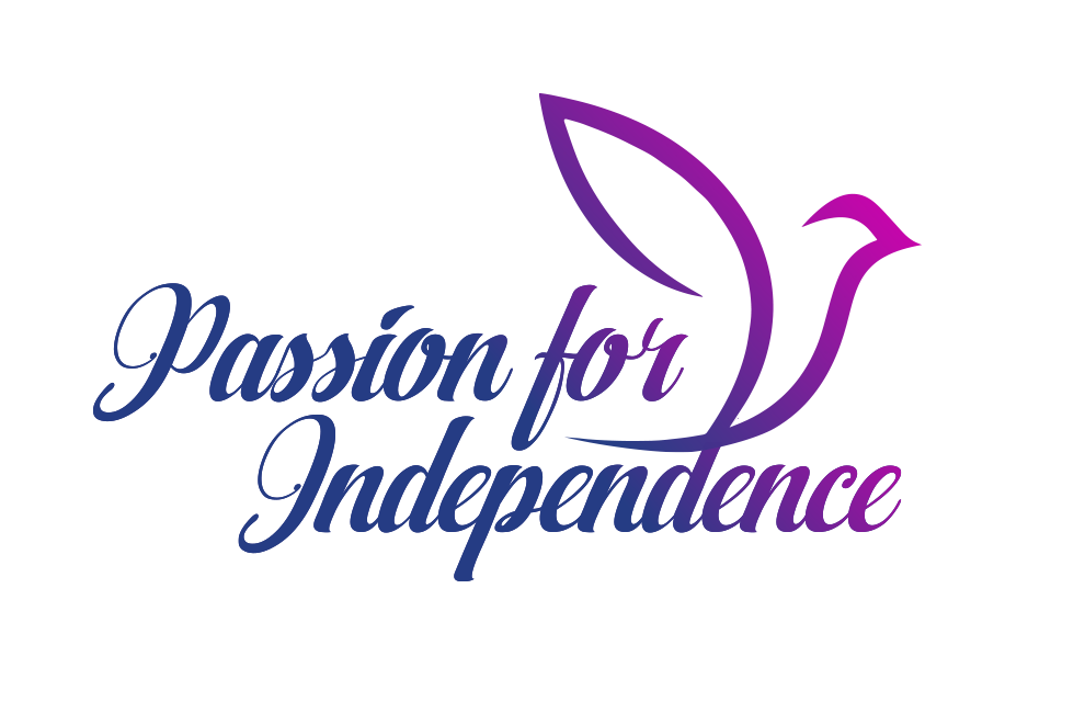 Logo of Passion for Independence. Logo of Passion for Independence.